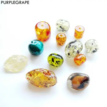 DIY Handmade Resin Earrings Accessories Pendant Beads Marble Pattern Imitation Amber Japanese and Korean Fashion Jewelry 8pcs
DIY Handmade Resin Earrings Accessories Pendant Beads Marble Pattern Imitation Amber Japanese and Korean Fashion Jewelry 8pcs