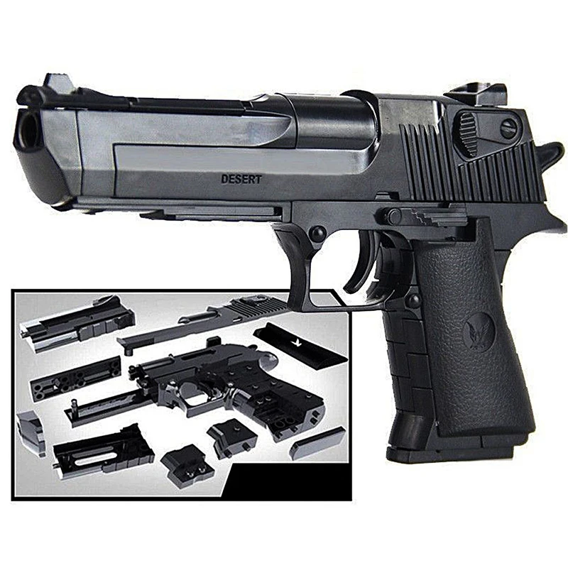Puzzle Building Block Pistol Diy Assembling Gun Model Children Simulation Toy Cross-Border Military Pistol Model Assembly Gift
Puzzle Building Block Pistol Diy Assembling Gun Model Children Simulation Toy Cross-Border Military Pistol Model Assembly Gift