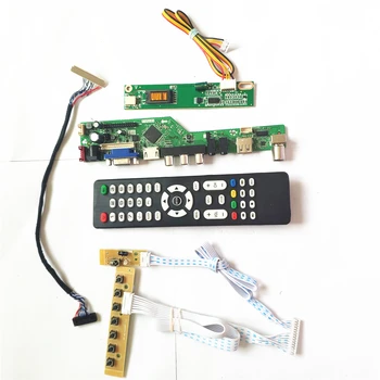 For B154SW01 V7 V8 VGA HDMI AV USB RF 1CCFL 30Pin LVDS T.V56 controller board LCD display panel Remote+Inverter+keyboard DIY kit
For B154SW01 V7 V8 VGA HDMI AV USB RF 1CCFL 30Pin LVDS T.V56 controller board LCD display panel Remote+Inverter+keyboard DIY kit