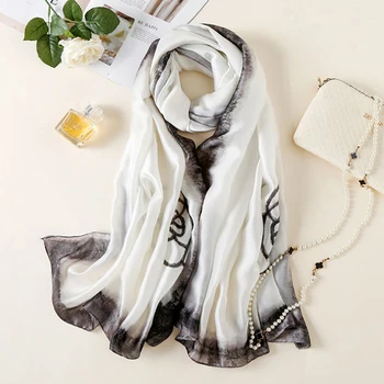 Women Scarf Flowers Printed Female Thin Elegant Rose Print Scarves Autumn Plant Infinity Soft Wraps Shawl
Women Scarf Flowers Printed Female Thin Elegant Rose Print Scarves Autumn Plant Infinity Soft Wraps Shawl