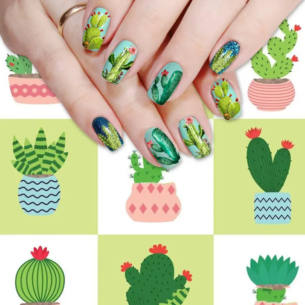 BEAUTYBIGBANG Nail Sticker Decals Birds Cactus 1 Sheet Water Transfer Beauty Decoration Designs DIY Color Nail Art Tattoo Tip
BEAUTYBIGBANG Nail Sticker Decals Birds Cactus 1 Sheet Water Transfer Beauty Decoration Designs DIY Color Nail Art Tattoo Tip
