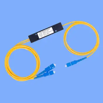 2m Ftth SC UPC 1X2 PLC Singlemode Fiber Optical Splitter FBT Optical Coupler 1X2 Fiber Optical Splitter
2m Ftth SC UPC 1X2 PLC Singlemode Fiber Optical Splitter FBT Optical Coupler 1X2 Fiber Optical Splitter