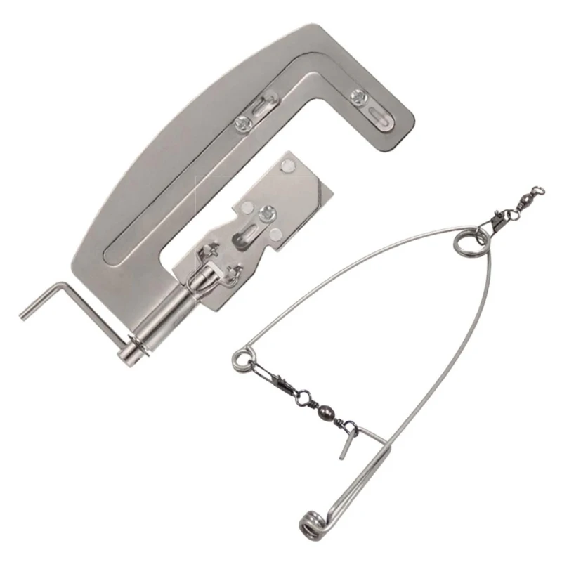 Automatic Fishing Hooks Line Tier+Hook Trigger Spring Machine Stainless Steel Fish Hook Line Knotter Tying Fish Tools
Automatic Fishing Hooks Line Tier+Hook Trigger Spring Machine Stainless Steel Fish Hook Line Knotter Tying Fish Tools