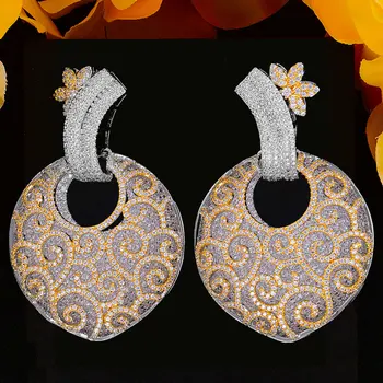 GODKI OVERSIZED 2 Layers HEART Dangle Earrings For Women Wedding Cubic Zirconia CZ DUBAI Bridal Earring Jewelry Accessories2020
GODKI OVERSIZED 2 Layers HEART Dangle Earrings For Women Wedding Cubic Zirconia CZ DUBAI Bridal Earring Jewelry Accessories2020