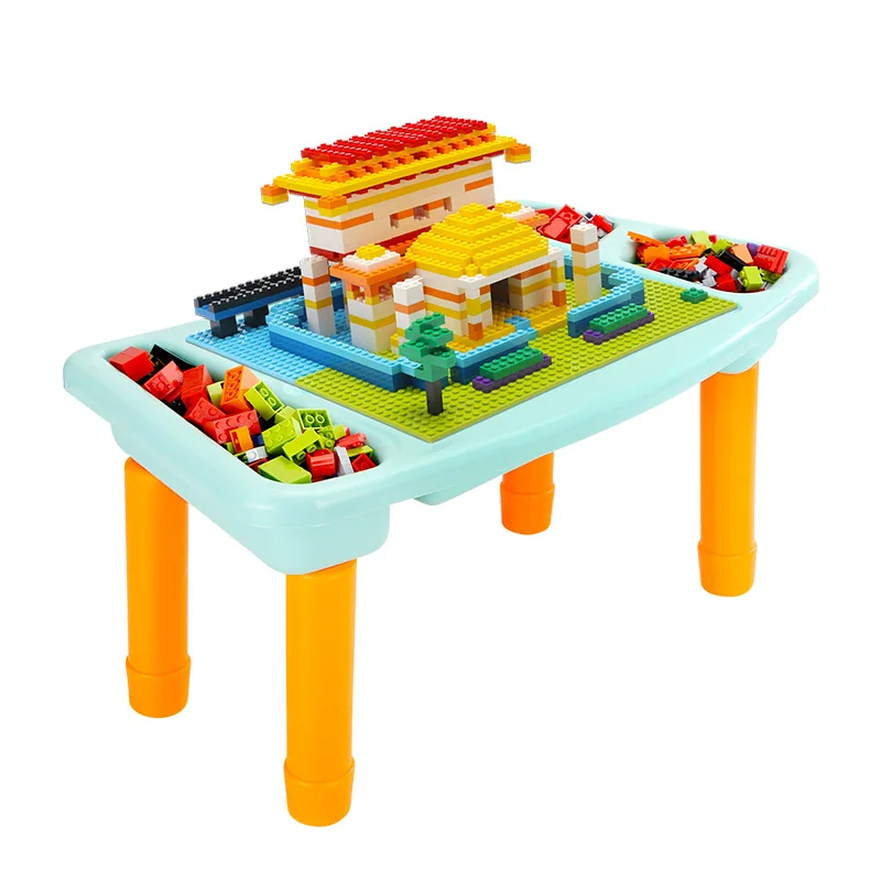 Children's Multi-functional Fishing Learning Building Block Toy Table Contains 300 Small Particles Of Building Blocksnew
Children's Multi-functional Fishing Learning Building Block Toy Table Contains 300 Small Particles Of Building Blocksnew