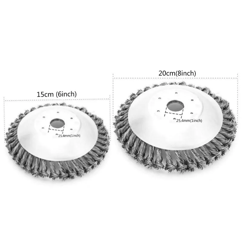 Description Picture 5 of itemBrushcutter Head and Gearbox Fixing Kit Steel Wire Trimmer Head Grass Weed Cutting Rusting Dust Removal Plate for Lawn Mover