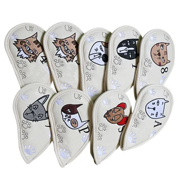 9pcs Cartoon Animal Dustproof Wear Resistant Putter Protector PU Leather Number Durable Outdoor Sports Golf Head Cover Universal
9pcs Cartoon Animal Dustproof Wear Resistant Putter Protector PU Leather Number Durable Outdoor Sports Golf Head Cover Universal