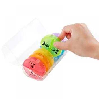 Weekly Medicine Pill's Box Travel Medicine Case With 14 Grid Splitter Tablet Storage 7 Days Pill Case Organizer Colorful Drug Bo
Weekly Medicine Pill's Box Travel Medicine Case With 14 Grid Splitter Tablet Storage 7 Days Pill Case Organizer Colorful Drug Bo