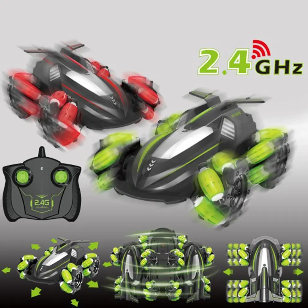 Wireless Remote Control Stunt Car Toy Stunt Sidewalk USB Charging 4WD Drifting Universal Car For Children
Wireless Remote Control Stunt Car Toy Stunt Sidewalk USB Charging 4WD Drifting Universal Car For Children