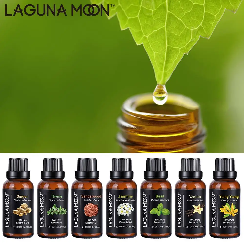 Lagunamoon Pure Essential Oils 30ML Tea Tree Massage Humidifier Vanilla Lemon Peppermint Grapefruit Pine Needles Oil Essential
Lagunamoon Pure Essential Oils 30ML Tea Tree Massage Humidifier Vanilla Lemon Peppermint Grapefruit Pine Needles Oil Essential