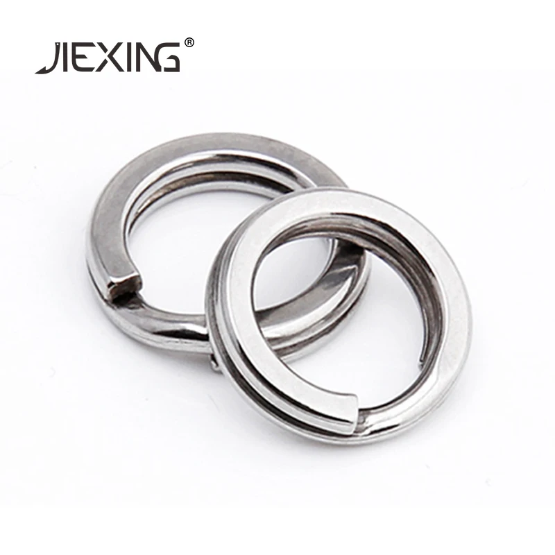 50pcs/bag Stainless Steel Split Rings 3#/4#/5#/6#/7#8# Double Loop Split Tool Fishing Accessories Flat rings Connector
50pcs/bag Stainless Steel Split Rings 3#/4#/5#/6#/7#8# Double Loop Split Tool Fishing Accessories Flat rings Connector