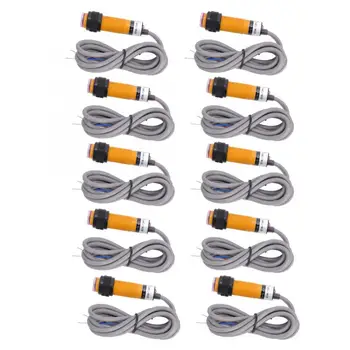 5 Pairs JYIO Through-Beam Photoelectric Switch Sensor PNP Normally Open 6-36VDC 300mA
5 Pairs JYIO Through-Beam Photoelectric Switch Sensor PNP Normally Open 6-36VDC 300mA