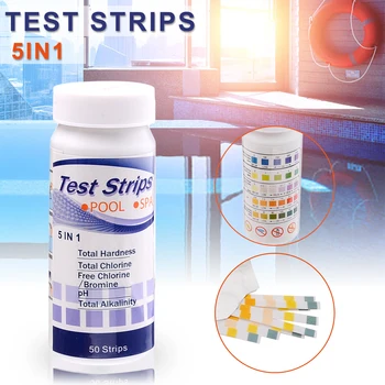 50pcs PH Test Strips Full PH Meter PH Chlorine Controller Indicator Litmus Paper Water Soilsting Kit For Swimming Pool Measuring
50pcs PH Test Strips Full PH Meter PH Chlorine Controller Indicator Litmus Paper Water Soilsting Kit For Swimming Pool Measuring