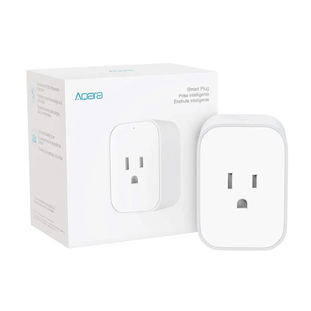 Xiaomi Aqara Smart Plug, Zigbee, Scheduling and Voice Control capabilities, Works with Alexa,Google Assistant,and Apple HomeKit
Xiaomi Aqara Smart Plug, Zigbee, Scheduling and Voice Control capabilities, Works with Alexa,Google Assistant,and Apple HomeKit