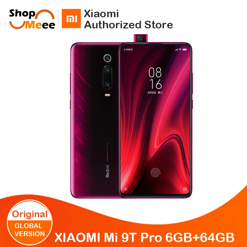 Global Version Xiaomi mi 9T Pro 6GB RAM 64GB ROM Snapdragon 855 Smartphone 48MP AI Triple rear camera Pop-up front camera
Global Version Xiaomi mi 9T Pro 6GB RAM 64GB ROM Snapdragon 855 Smartphone 48MP AI Triple rear camera Pop-up front camera