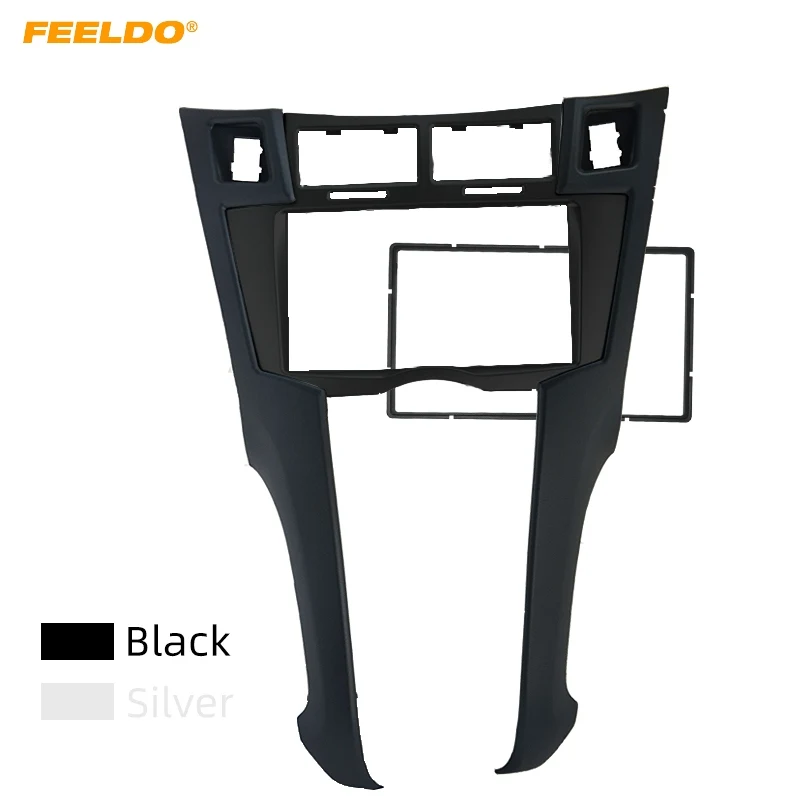 FEELDO Car 2DIN Refitting Radio Stereo DVD Frame Fascia Dash Panel Installation Kits Conversion For For Toyota Yaris,Vitz,Platz
FEELDO Car 2DIN Refitting Radio Stereo DVD Frame Fascia Dash Panel Installation Kits Conversion For For Toyota Yaris,Vitz,Platz