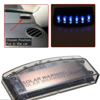 EIDRAN Universal Solar Energy Blue Car Security Alarm Warning Theft Flash Sensor Light
EIDRAN Universal Solar Energy Blue Car Security Alarm Warning Theft Flash Sensor Light