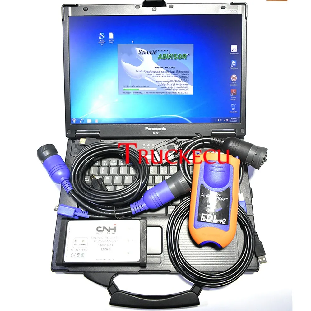 CNH EST Electronic Service Tool new holland CASE DPA5+JD Service Advisor EDL V2 diagnostic tool AG CF+Thoughbook CF52 laptopp
CNH EST Electronic Service Tool new holland CASE DPA5+JD Service Advisor EDL V2 diagnostic tool AG CF+Thoughbook CF52 laptopp