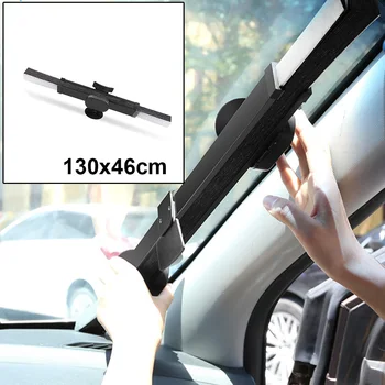 Black Car Retractable Curtain Anti-UV Protection Front Windshield Sun Aluminium Alloy+Aluminum Foil+Polyseter Woven Fabric
Black Car Retractable Curtain Anti-UV Protection Front Windshield Sun Aluminium Alloy+Aluminum Foil+Polyseter Woven Fabric