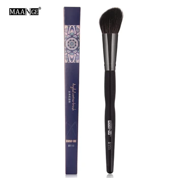 

MAANGE 1 Pcs Angled Sculpting Contour Makeup Brush Highlight Blusher Powder Brozner Blend Make Up Brushes Cosmetic Beauty Tools