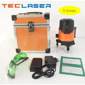 TECLASER Laser Level 360 Self-leveling Laser Level 2/3/5 Line Outdoor Home Cross Line Floor Wall Construction level Measure Tool
TECLASER Laser Level 360 Self-leveling Laser Level 2/3/5 Line Outdoor Home Cross Line Floor Wall Construction level Measure Tool