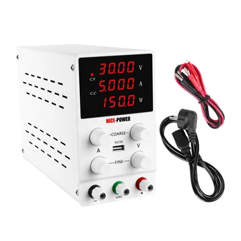 New Design SPS305 30V 5A DC Power Supply Adjustable Switching Power Source Four Digital 3 Set Diaplsy for Phone Repairing
New Design SPS305 30V 5A DC Power Supply Adjustable Switching Power Source Four Digital 3 Set Diaplsy for Phone Repairing