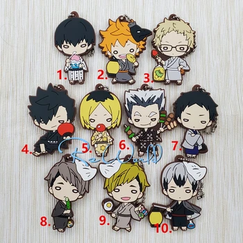 1pcs Anime Keychain Haikyuu! Natsu Matsuri Pendant Resin Rubber Keychain kulcstarto Keyring
1pcs Anime Keychain Haikyuu! Natsu Matsuri Pendant Resin Rubber Keychain kulcstarto Keyring
