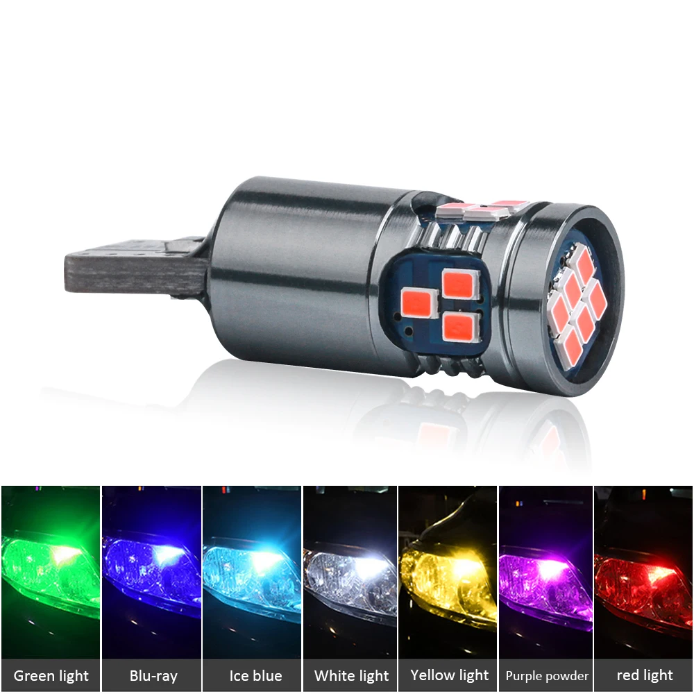 Car LED Bulb T10 W5W 194 5W5 Canbus LED Light 2016 18SMD Auto Wedge Side Mark Lamps Car Interior Light Instrument Lights IC12V
Car LED Bulb T10 W5W 194 5W5 Canbus LED Light 2016 18SMD Auto Wedge Side Mark Lamps Car Interior Light Instrument Lights IC12V