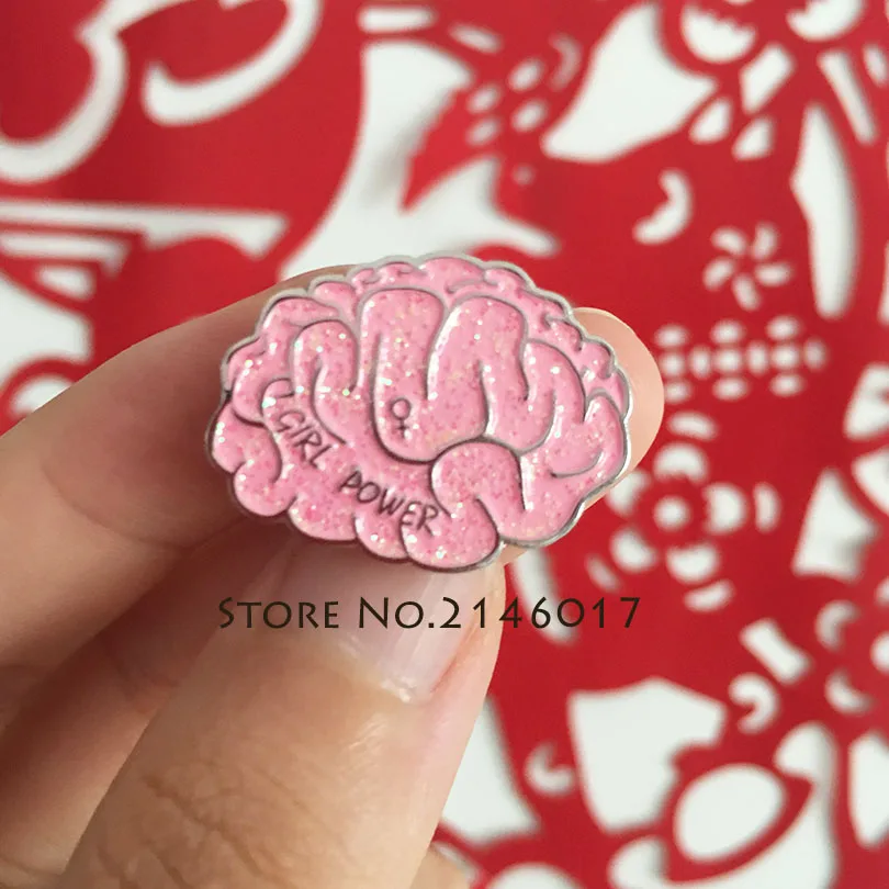 20pcs Metal Badge Collar Brooch Motivational Empowering Women Girl Power Enamel Lapel Pin Feminist Pins and Brooches Glitter
20pcs Metal Badge Collar Brooch Motivational Empowering Women Girl Power Enamel Lapel Pin Feminist Pins and Brooches Glitter