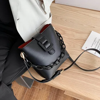 Small bag 2020 new Korean version of the wild texture chain shoulder messenger bag fashion bucket bag tide
Small bag 2020 new Korean version of the wild texture chain shoulder messenger bag fashion bucket bag tide