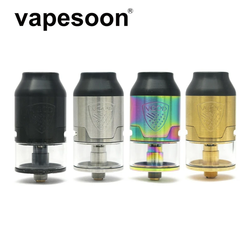 Vape Vaporizer VGOD Elite RDTA Tank 24mm Rebuildable Dripping Atomizer 4ml Capacity for e-Cigarette Box Mod / Mechanical
Vape Vaporizer VGOD Elite RDTA Tank 24mm Rebuildable Dripping Atomizer 4ml Capacity for e-Cigarette Box Mod / Mechanical
