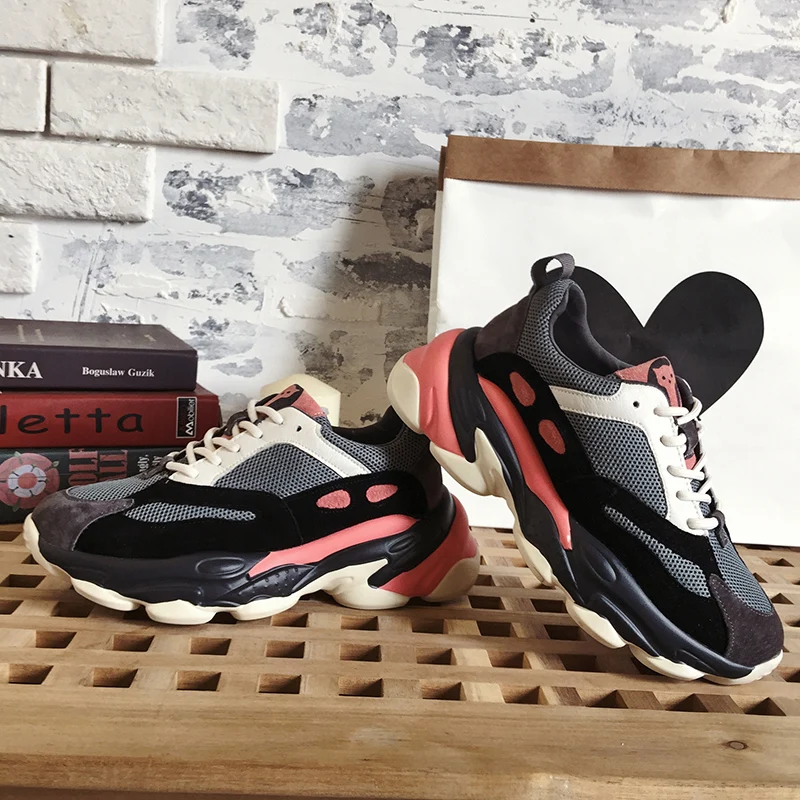 Chunky Sneakers Women 2020 Fashion Platform Shoes Basket Femme Vulcanize Shoes Womens Casual Krassovki Female Trainers Dad Shoes
Chunky Sneakers Women 2020 Fashion Platform Shoes Basket Femme Vulcanize Shoes Womens Casual Krassovki Female Trainers Dad Shoes