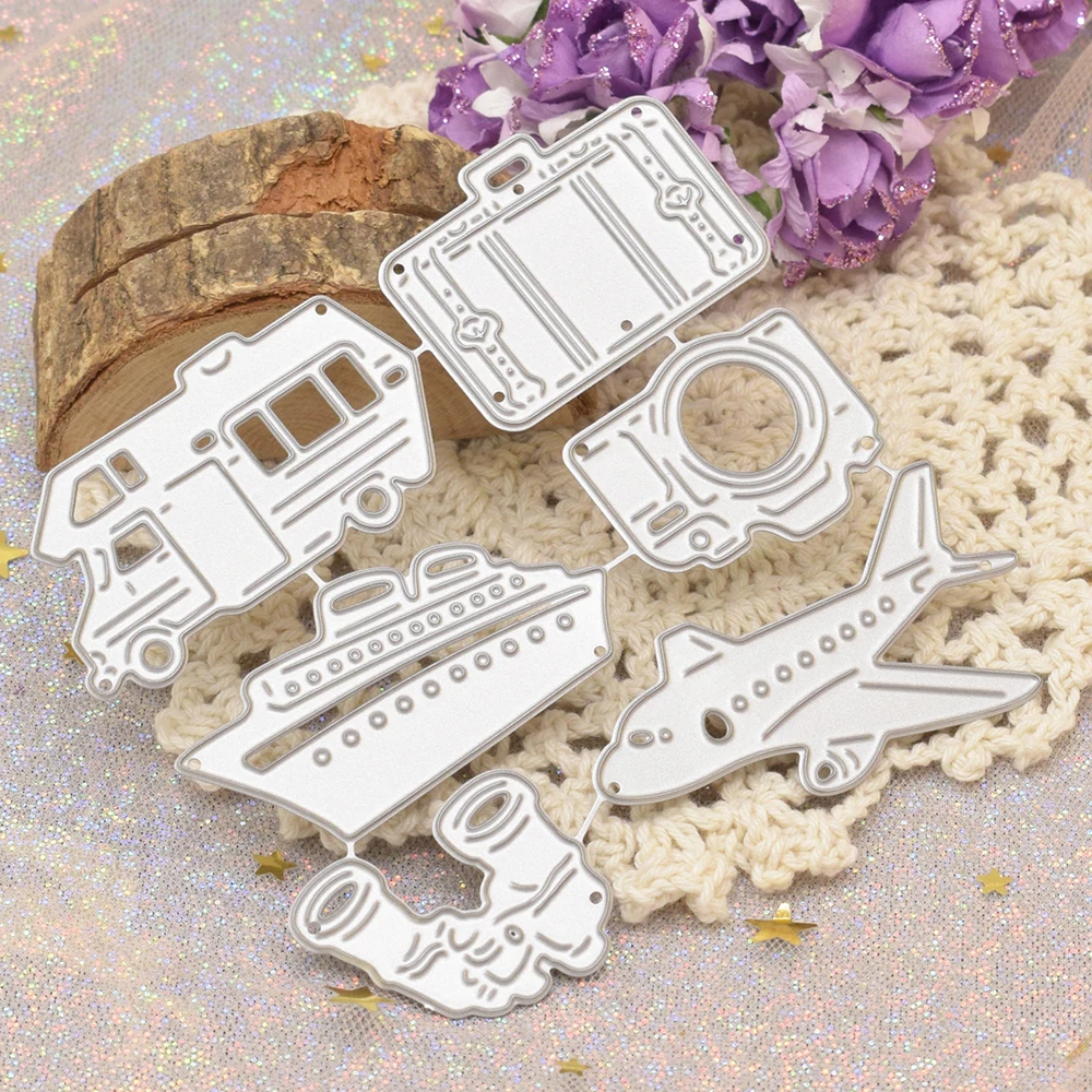 Aircraft Ship Car Metal Dies Transportation Cutting Dies For DIY Scrapbooking Cards Decorative Paper Embossing Carft Dies
Aircraft Ship Car Metal Dies Transportation Cutting Dies For DIY Scrapbooking Cards Decorative Paper Embossing Carft Dies
