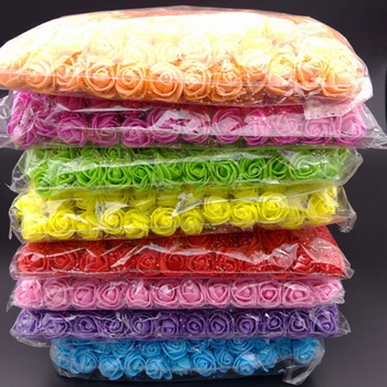 144pcs 2cm Mini Foam Rose Artificial Flower Bouquet Foam Rose Wedding Car Decoration Multicolor Rose Wedding Flower Decoration
144pcs 2cm Mini Foam Rose Artificial Flower Bouquet Foam Rose Wedding Car Decoration Multicolor Rose Wedding Flower Decoration