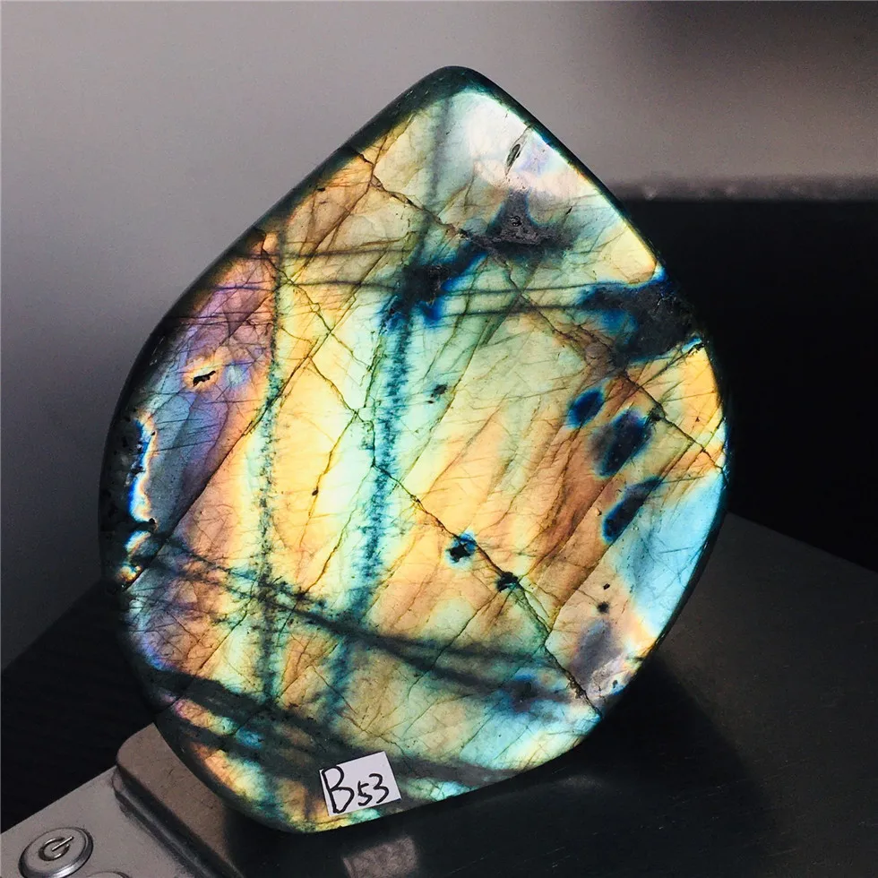 Natural Moonstone Polishing Labradorite WorryStone Luminous Bule/Yellow Feldspar Home Decor Reiki Healing
Natural Moonstone Polishing Labradorite WorryStone Luminous Bule/Yellow Feldspar Home Decor Reiki Healing