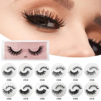 20 boxes/lotReal mink false eyelashes 1 pair pure hand thick eyelashes
20 boxes/lotReal mink false eyelashes 1 pair pure hand thick eyelashes