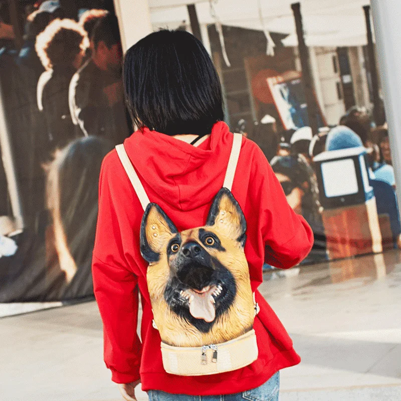 New Dog Head Backpack Hot Sale Backpack Female Waterproof Cute Funny Multi-function Bag
New Dog Head Backpack Hot Sale Backpack Female Waterproof Cute Funny Multi-function Bag