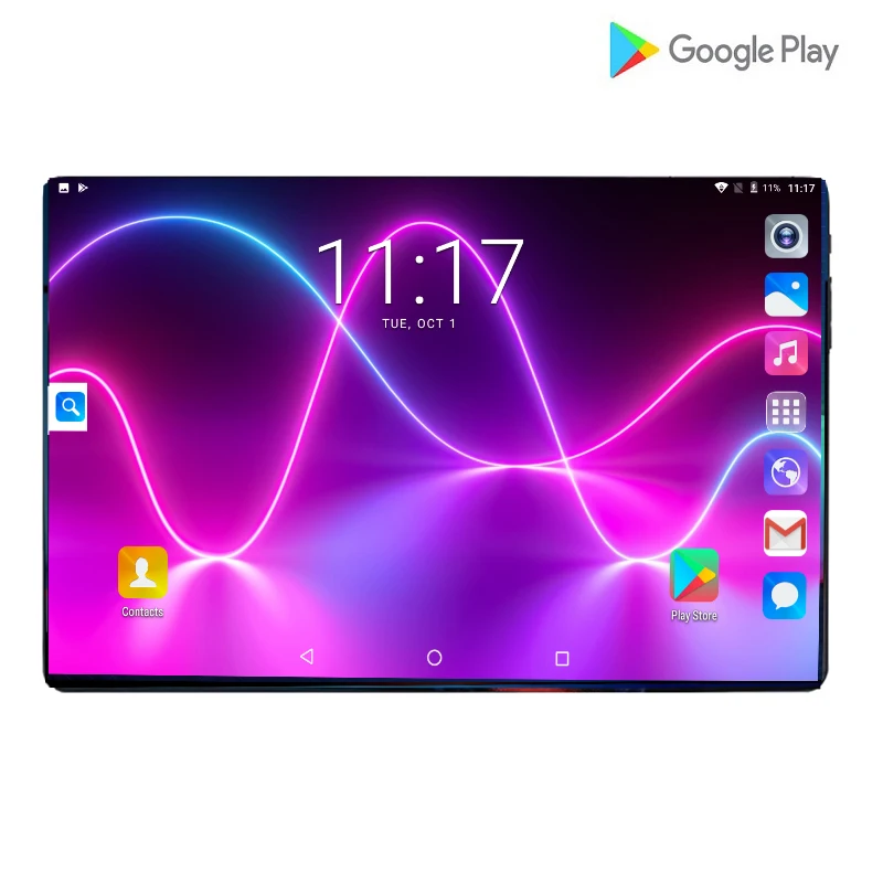 2019 Новый 10-дюймовый планшетный ПК с системой андроида и 9 0 Octa Core 6 ГБ Оперативная