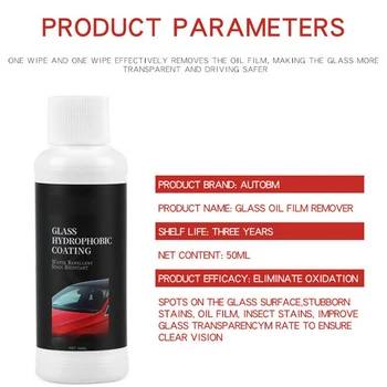 Tools Car liquid Cleaner Windshield Film W/ Towel+Sponge 50ml Rearview mirror Glass Care
Tools Car liquid Cleaner Windshield Film W/ Towel+Sponge 50ml Rearview mirror Glass Care