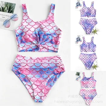 Printed fish scales high waist sexy bikini swimsuit split swimsuit swimsuit
Printed fish scales high waist sexy bikini swimsuit split swimsuit swimsuit