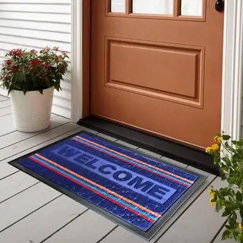 Door Mat Floor Mat Carpet Loop-pile Thick Waterproof Non Slip Easy Clean DoorMats Indoor Outdoor Entrance Home Hotel Welcome Col 
Door Mat Floor Mat Carpet Loop-pile Thick Waterproof Non Slip Easy Clean DoorMats Indoor Outdoor Entrance Home Hotel Welcome Col