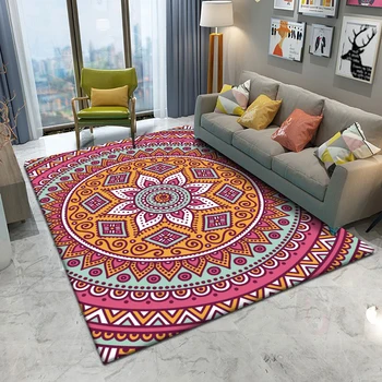 Top Brand Home Living Room Carpets and Rugs Mandala Flower Pattern Ethnic Rectangle Rug Flannel Carpet Alfombra
Top Brand Home Living Room Carpets and Rugs Mandala Flower Pattern Ethnic Rectangle Rug Flannel Carpet Alfombra