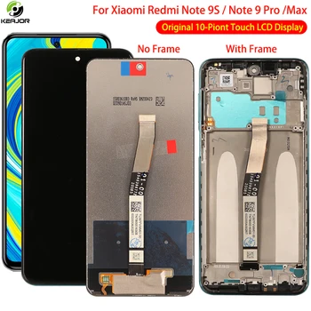 For Xiaomi Redmi Note 9S LCD Display Touch Screen Glass Panel Digitizer Accessory For Redmi Note 9 Pro/Max Display Replacement
For Xiaomi Redmi Note 9S LCD Display Touch Screen Glass Panel Digitizer Accessory For Redmi Note 9 Pro/Max Display Replacement