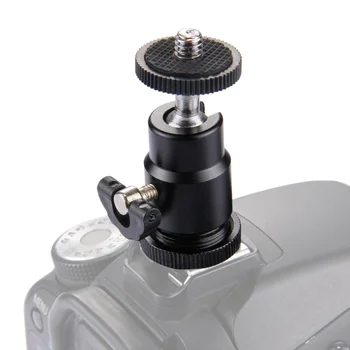 1/4" Hot Shoe Adapter Mount Vlog Camera Ball Head Hot Shoe for Light LCD Monitors Flash Photography Studio DSLR Cam Accessories
1/4" Hot Shoe Adapter Mount Vlog Camera Ball Head Hot Shoe for Light LCD Monitors Flash Photography Studio DSLR Cam Accessories