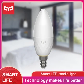 Yeelight Smart LED Candle Light Bulb Bluetooth Mesh Version E14 AC220V 3.5W Brightness Can be Adjusted
Yeelight Smart LED Candle Light Bulb Bluetooth Mesh Version E14 AC220V 3.5W Brightness Can be Adjusted