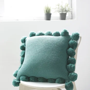 knitted pom pom decorative cushion cover lantern ball cushion backrest sofa bedding pillow home decorative cushion multicolor
knitted pom pom decorative cushion cover lantern ball cushion backrest sofa bedding pillow home decorative cushion multicolor