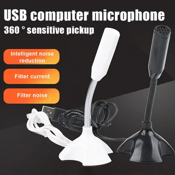 USB Computer Microphone Desktop Omnidirectional Condenser PC Laptop Microphone for Gaming Live SGA998
USB Computer Microphone Desktop Omnidirectional Condenser PC Laptop Microphone for Gaming Live SGA998
