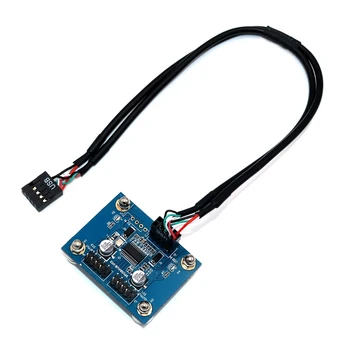 3-Port USB 2.0 Hub Module with Magnetic Base 180° Into for Desktop, Keyboard, Mouse, USB Flash Drive
3-Port USB 2.0 Hub Module with Magnetic Base 180° Into for Desktop, Keyboard, Mouse, USB Flash Drive
