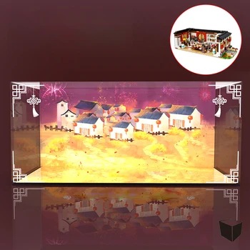 Building Block Acrylic Dustproof Display Box Show Box for Chinese New Year Eve Dinner 80101 (Display Box Only, No Kit)- 2 Lights
Building Block Acrylic Dustproof Display Box Show Box for Chinese New Year Eve Dinner 80101 (Display Box Only, No Kit)- 2 Lights