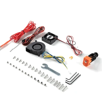 Creality 3D High Flow Version All Metal Nozzle Kit with Cooling Fan for CR-10/Ender-3 Series/Ender-5 Series 3D Printer 
Creality 3D High Flow Version All Metal Nozzle Kit with Cooling Fan for CR-10/Ender-3 Series/Ender-5 Series 3D Printer